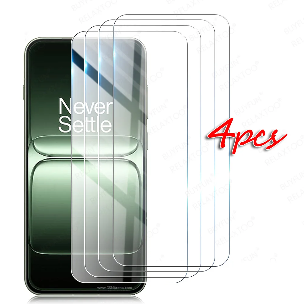 Premium 4-Pack 9H Tempered Glass Clear Screen Protector