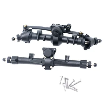 Kit di pezzi di ricambio per assale anteriore e posteriore in plastica per parti di aggiornamenti per auto cingolate Axial SCX24 RC 1/24