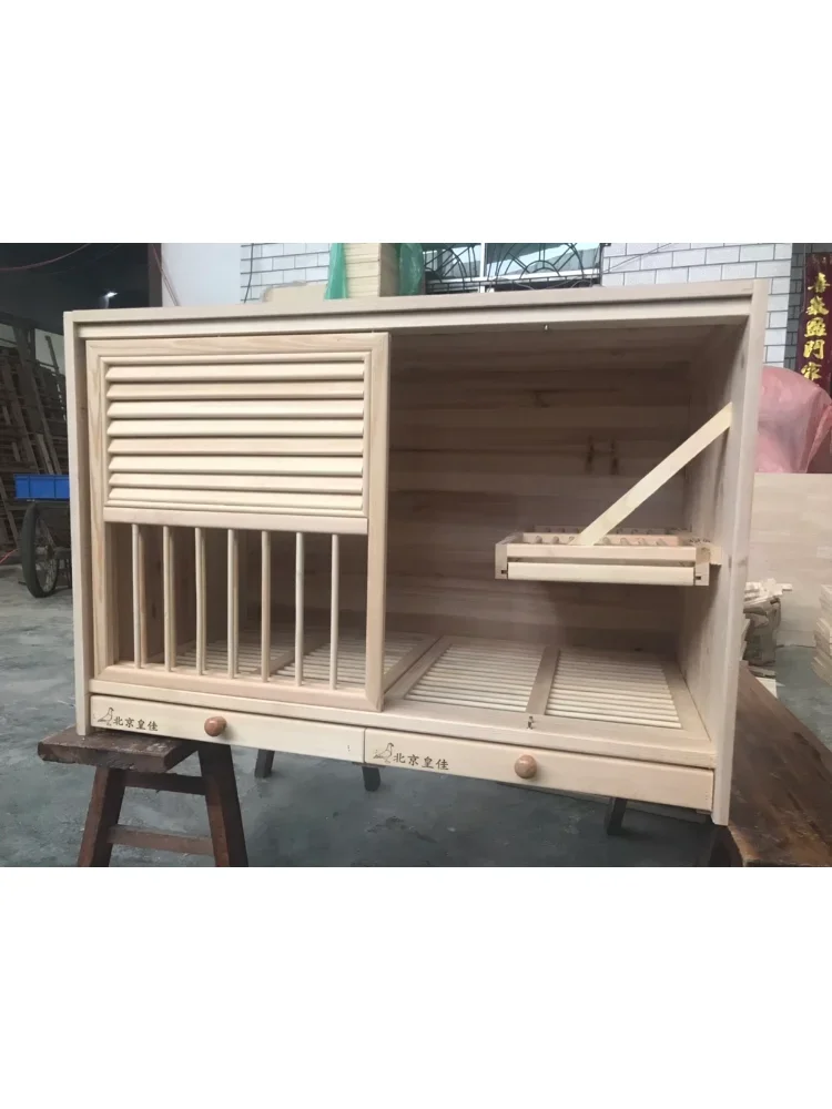 All Solid Wood Nest Box Pigoen Cage Male and Fee H jaula para perros grandes jaulas para perros jaulas grandes gatos