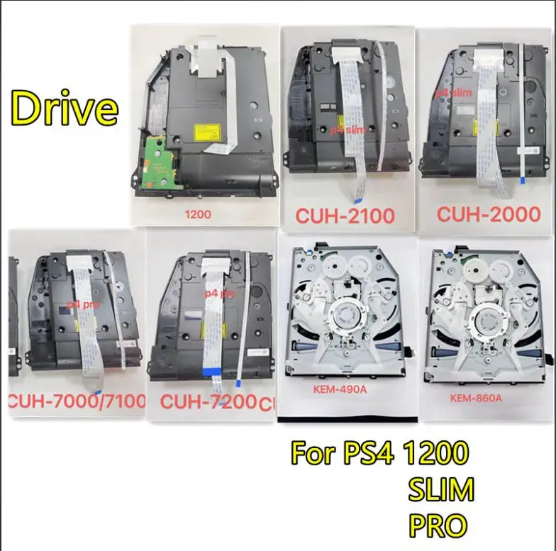 Original Replacement Blu-ray DVD Drive for Playstation PS4 1200