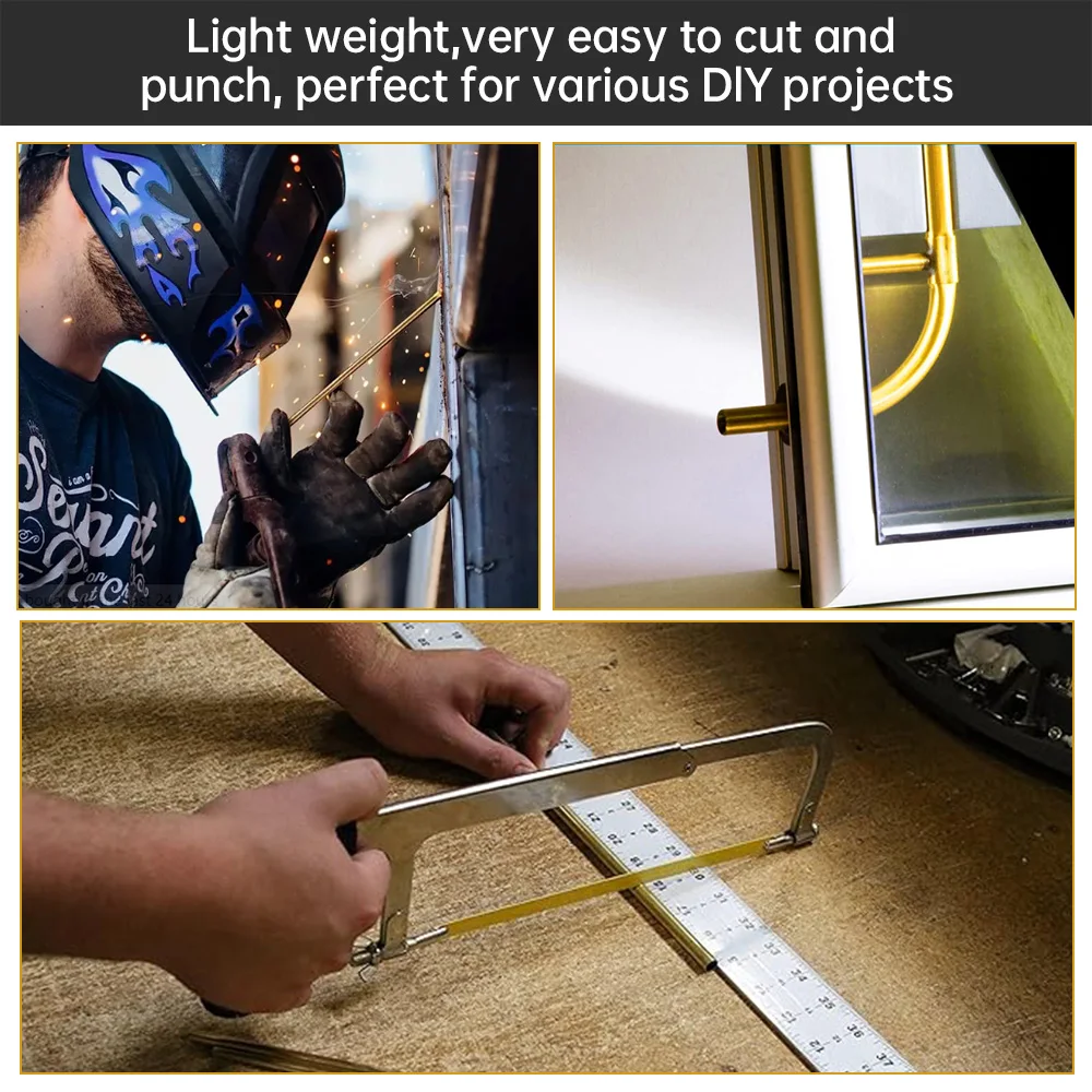 4mm/5mm/6mm Copper Bars Round Rods High-Precision Solid Brass for DIY Project Tool Handle Model Making Hardware Processing