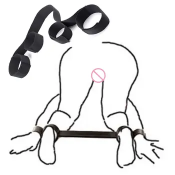 Erotic ToysFor Woman Couples Slave Neck Handcuffs NylonBDSM Bondage Restraints Collar Fetish Sex Products Gags Adult Games Whips 4