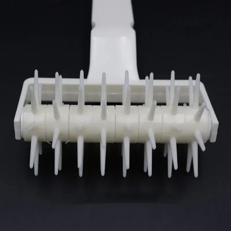 Pizza Rolling Pin Punch Pastry Roller Pin Biscuit Dough Pie Hole Embossing Dough Roller Lattice Craft Kitchen Bake Cooking Tool pizza roller pizza roller pin