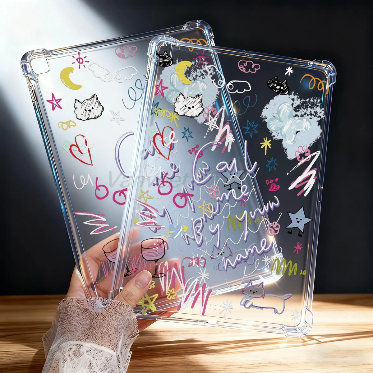 Transparent Silicone Tablet Case