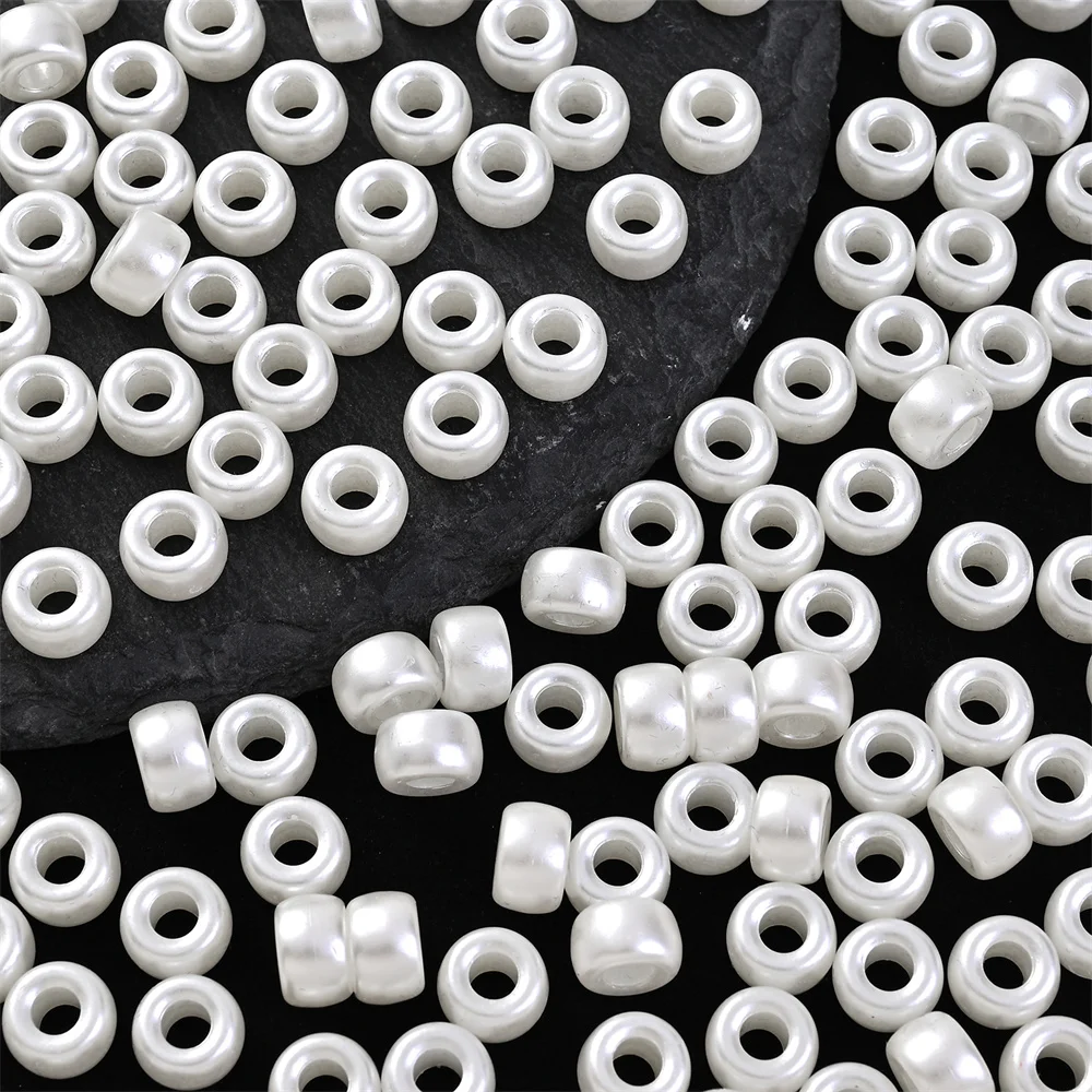 100 pezzi di perline distanziatrici rondelle perline