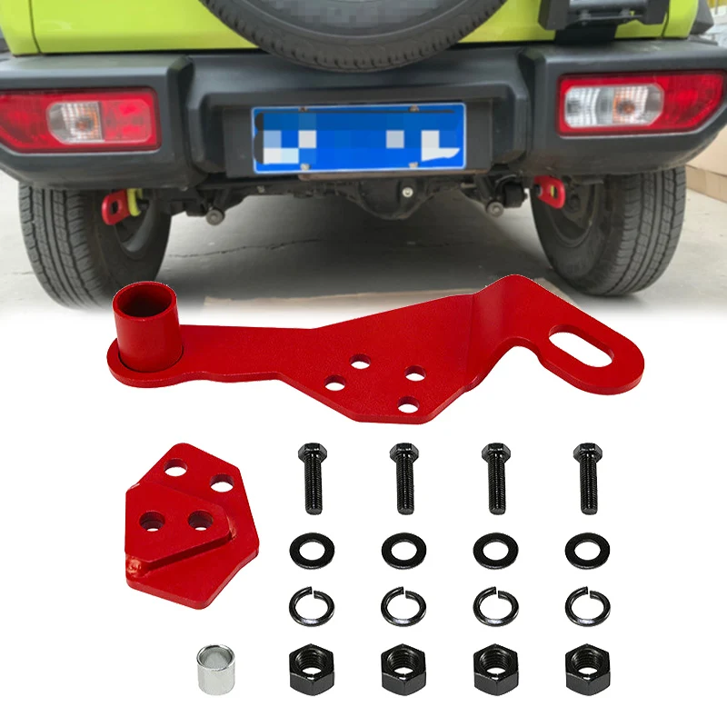 

Car Tow Hook for Suzuki Jimny JB64 JB74 2018 2019 2020 Tow Hook Front Left/Right or Rear Auto Exterior Parts Towing Hook Support