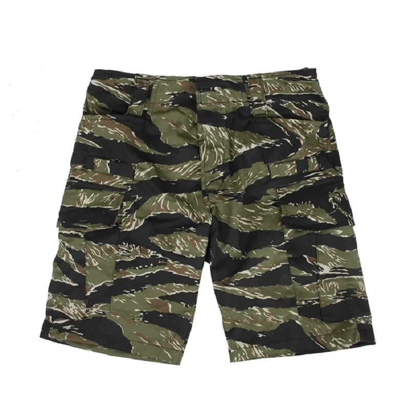 

3585-GST 2021 Summer New Green Tiger Spotted Shorts