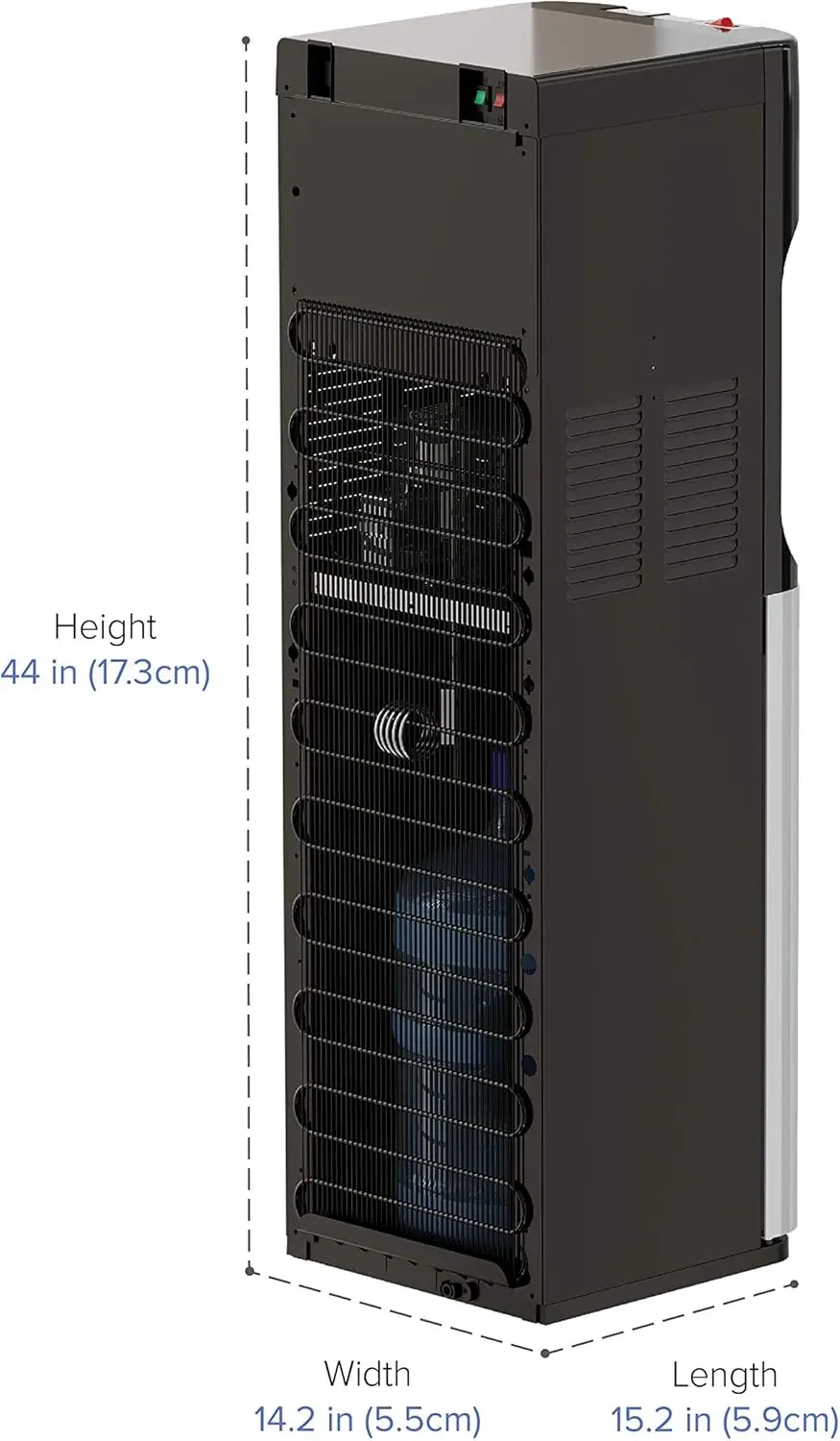 Loading Water Cooler Water Dispenser – Essential Series - 3 Temperature Settings with Reusable Water Bottle 4