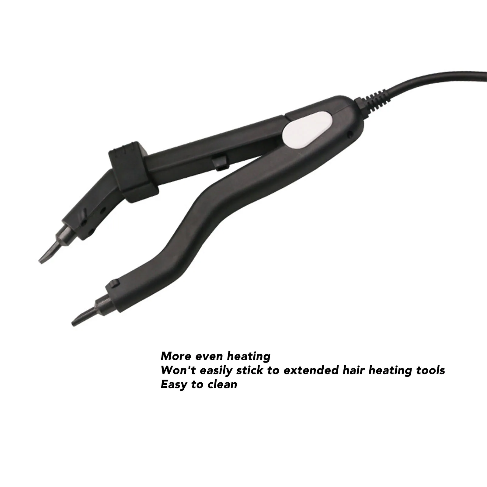 1pcs Hair Extensions Tool Fusion Hair Extensions Tool Professional Fusion Heat Iron Connector for Hair Extensions Hair Connector