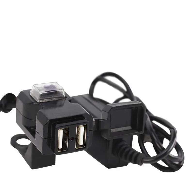 

Зарядное устройство для мотоцикла с двумя USB-портами, 12 В