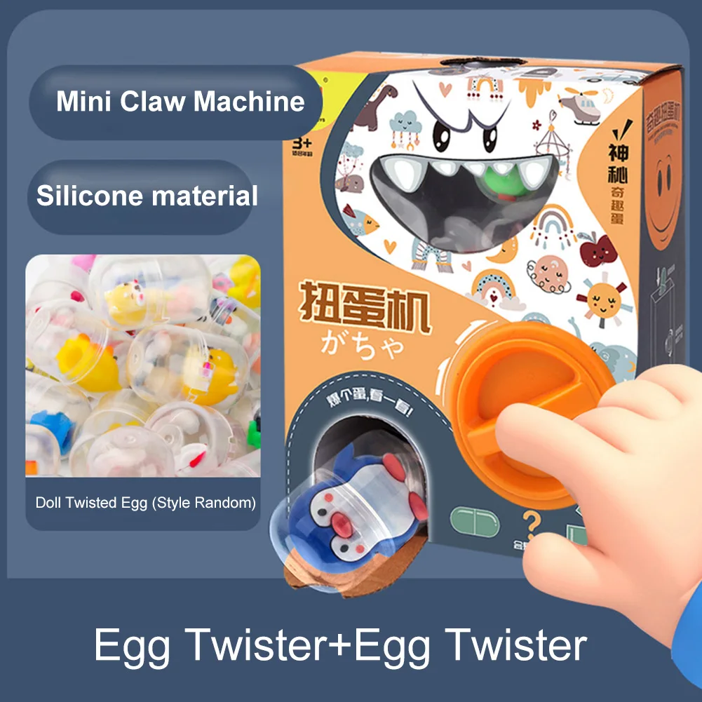 Claw Crane Machines Claw Catch Toy Cartoon Claw Machine with Music and Light Children Interactive Toys Gift for Boys and Girls 3