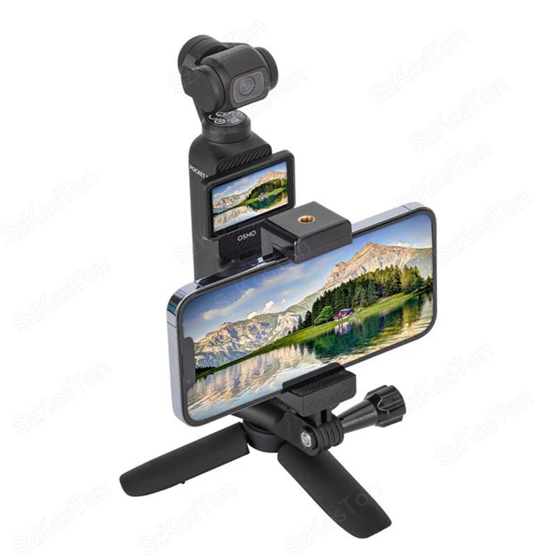 Phone Holder Clip Handheld Shooting Expansion Adapter for DJI Osmo Pocket 3