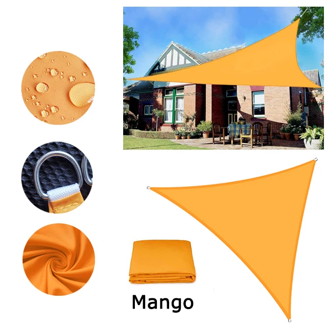 Waterproof Triangle Sunshade Protection Canopy