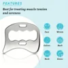 Stainless steel gua sha tools, gua sha scraping massage tools for physiotherapy and gua sha massage scraper tools 2