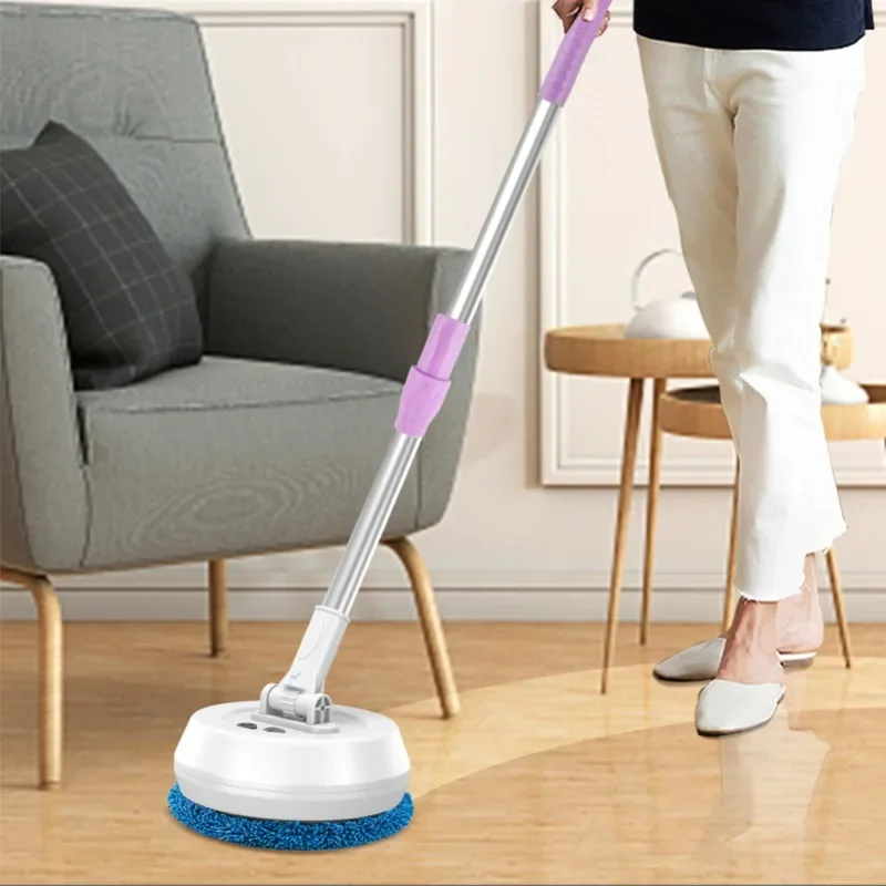 ECHOME Wireless Electric Mop Window Cleaner Rotating Wet and Dry Mop Cleaner Washing Machine Household Mops Floor Cleaning Tools