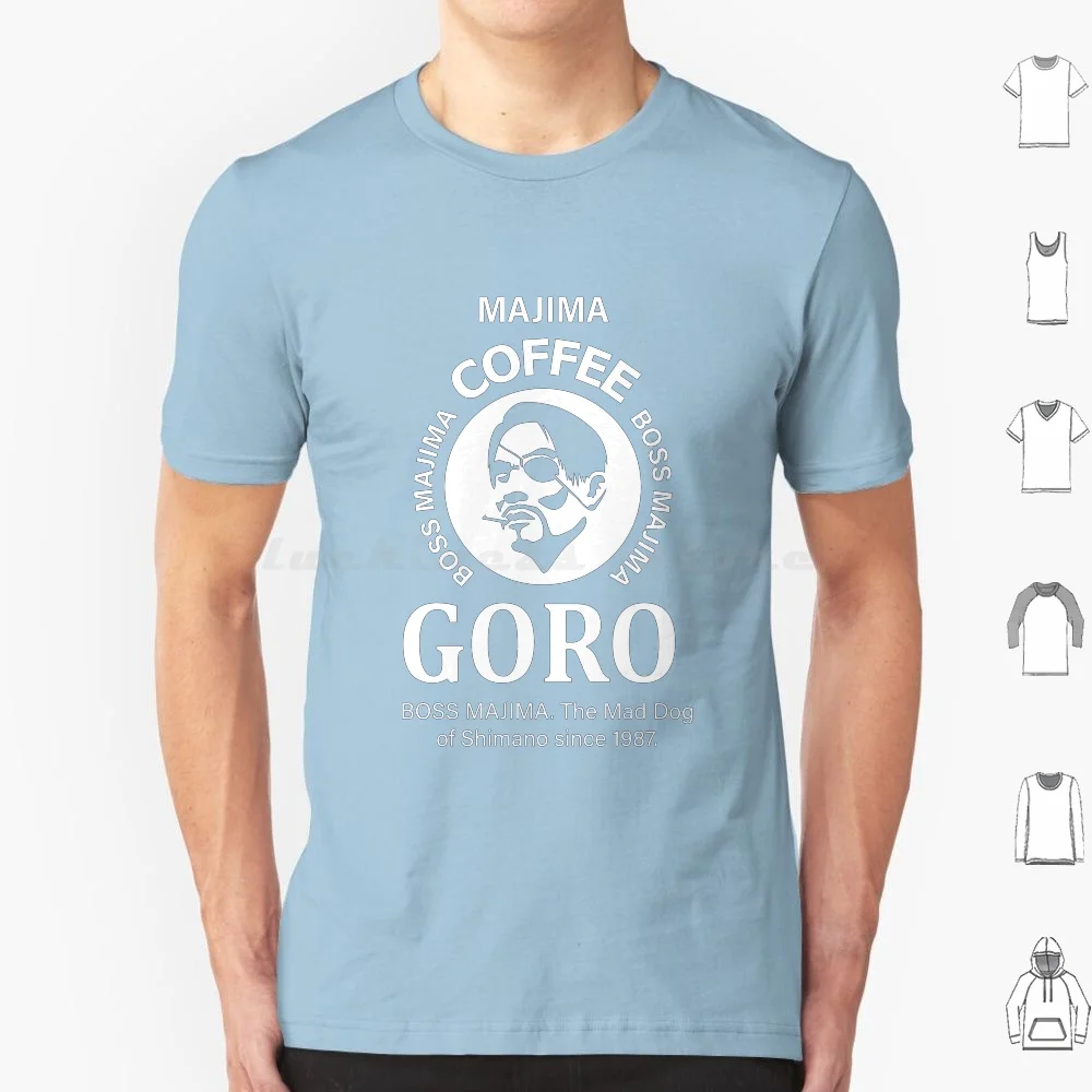 Goro Brand Coffee T Shirt Big Size 100% Cotton Yakuza Goro Goro