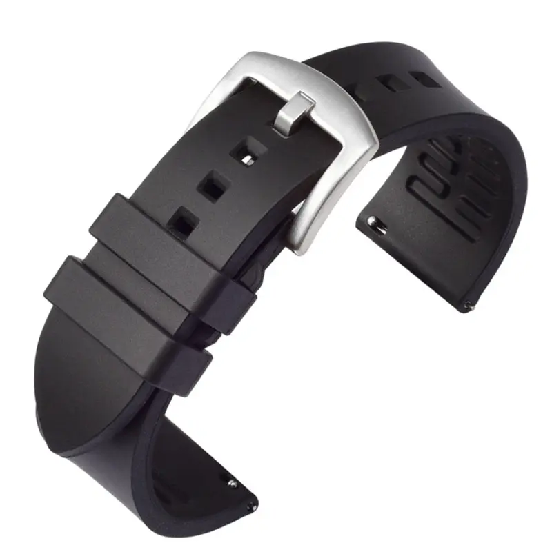

YIFLIM Fluorine Rubber Strap Replacement Silicone Watch Band For Casio Huawei Rolex Water Ghost 19mm 20mm 21mm 22mm 24mm Durable