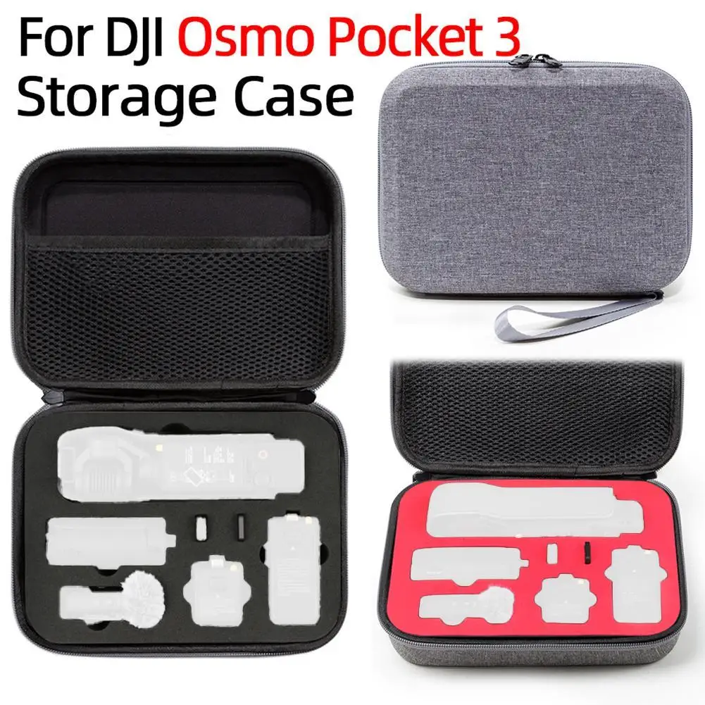

1 шт. Портативная сумка для хранения для DJI Osmo Pocket3 сумка для камеры Противоударная большая емкость защитный чехол Аксессуары