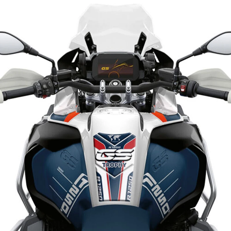 

For BMW R1250GS Adventure GS TROPHY 2023 Motorcycle 3D Gel Gas Fuel Tank Pad Decal Sticker