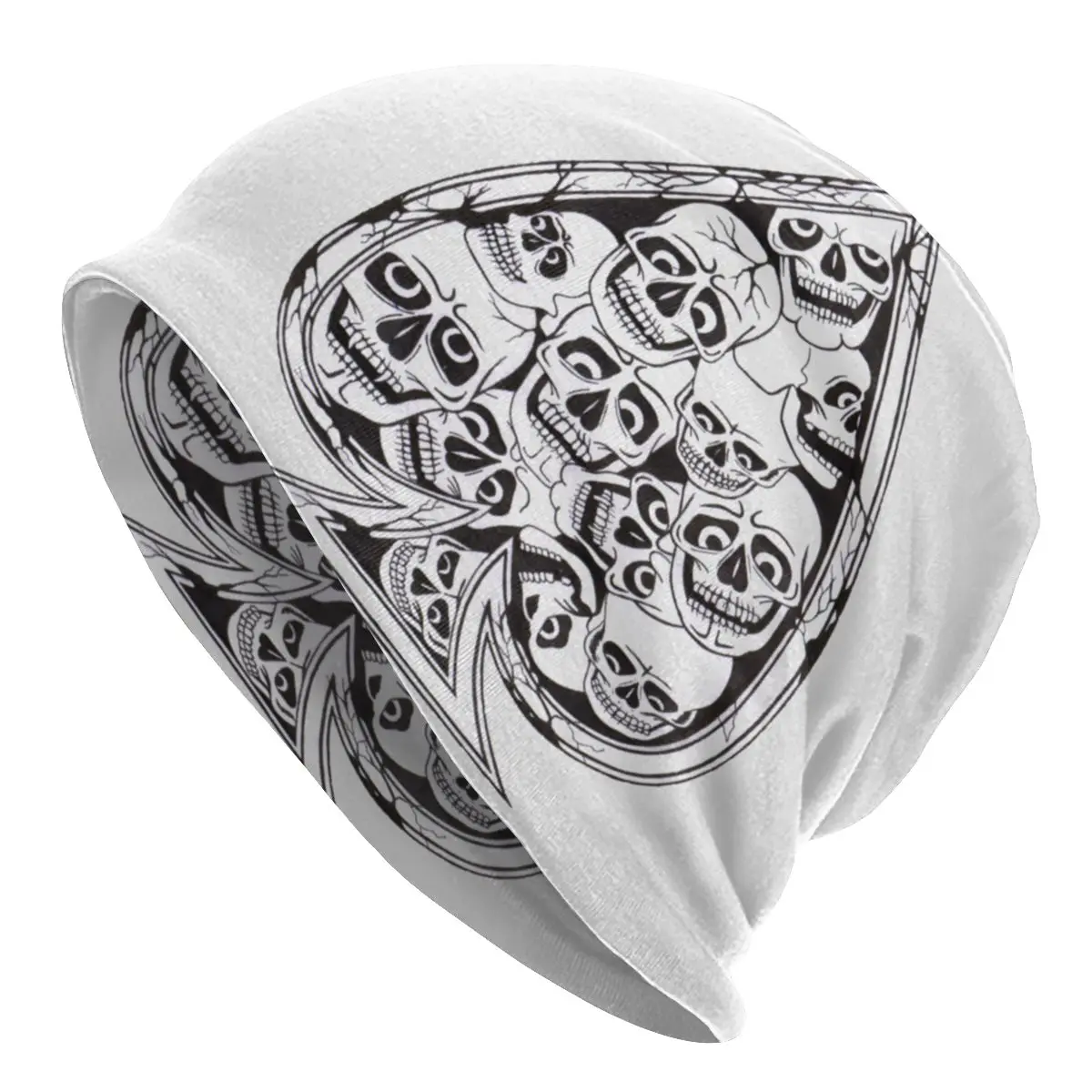 Шапки с черепом и ЛОПАТКОЙ крутые осенне-зимние уличные шапки в стиле Ace of Punk Rock