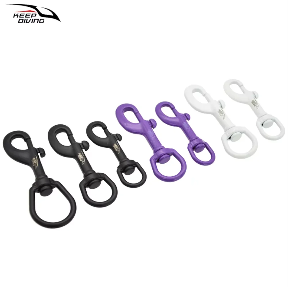 1PCS/3PCS KEEP DIVING 75/90MM 316 Stainless Steel Bolt Snap Hook Clip Diving Hook BCD Accessories Diving Equipment 6