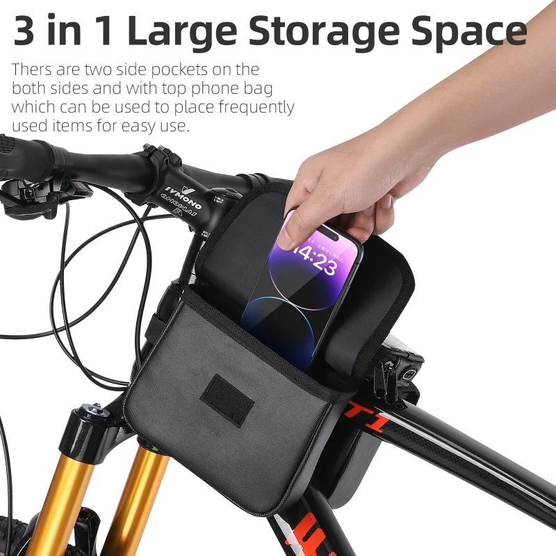 WEST BIKING  дϾ ž Ʈ Ʃ  ,  MTB ε ũ , 7.2 ġ ޴ ̽ , ġ ũ
