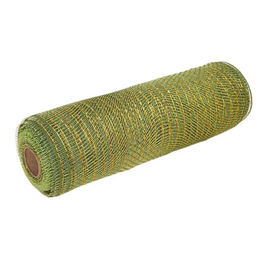 Customizable Christmas Deco Mesh Roll – Durable, No Loose Threads, Perfect for Crafts and Decorations