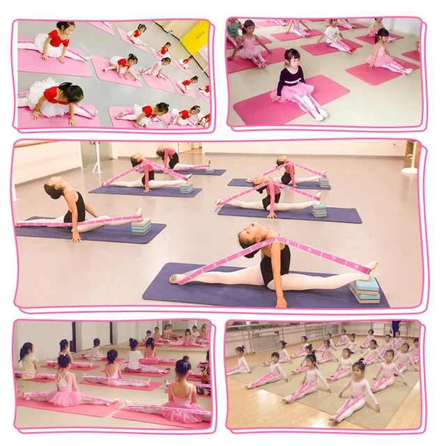 Children's Dance Elastic Band Digital Section for Stretching Resistance Belt Exercise Gymnastics Girls Rubber Band for Training 2
