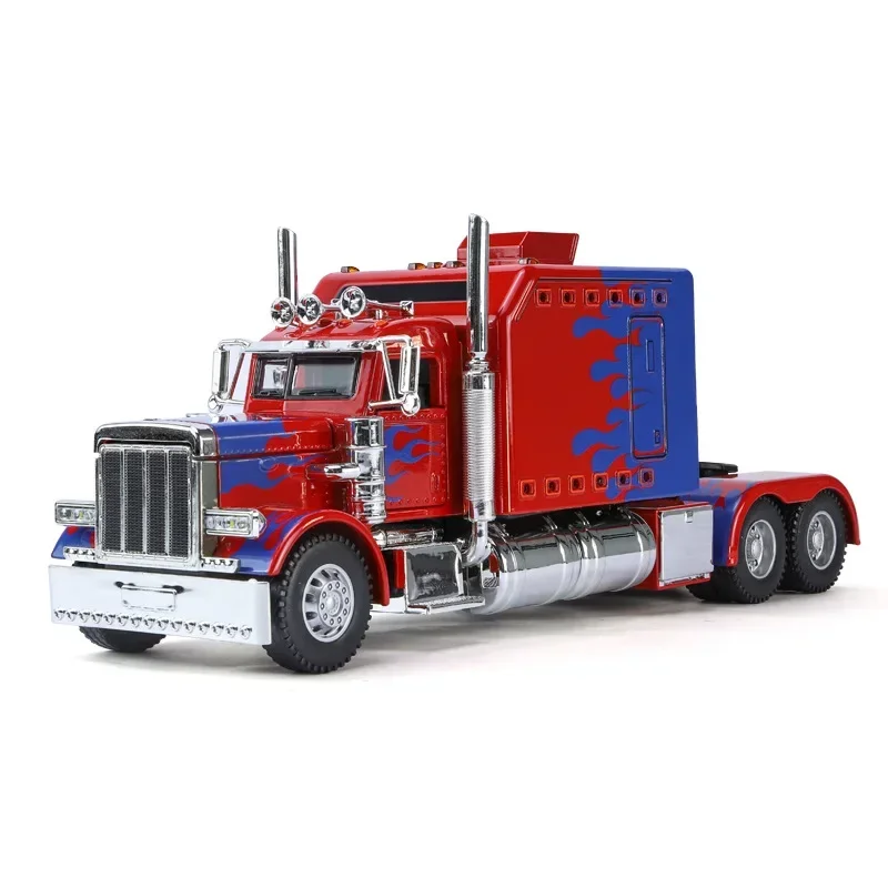 1:24 PETERBILT 389 Heavy Truck Tractor Toy Model Alloy