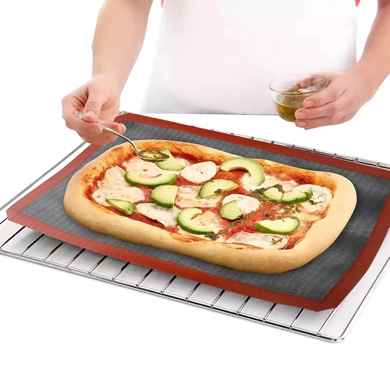 Baking Accessories Non-Stick Perforated Silicone Baking Mat For Cookie Bread Macaroon Fondant Tools Kitchen коврик силиконовый