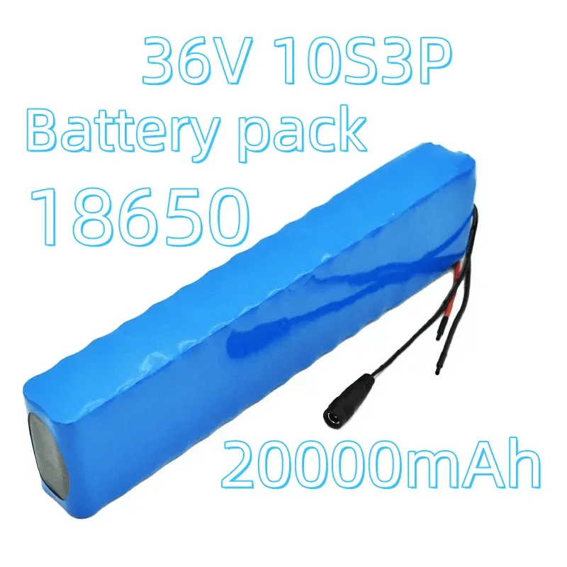 

10S3P 20Ah 18650 battery pack 500W 36V lithium electric bicycle, rechargeable lithium-ion battery, electric scooter battery