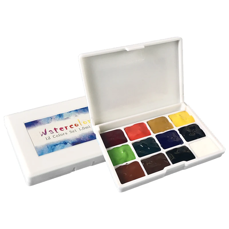 Mini Watercolor Palette Empty Mini Pans 1.0ml Pans 0.5ml Pans Mini