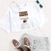 Teddy Swims Tour 2025 Shirt Women O-Neck Short Sleeves Crop Tops T-shirt Fans Gift Tops 2