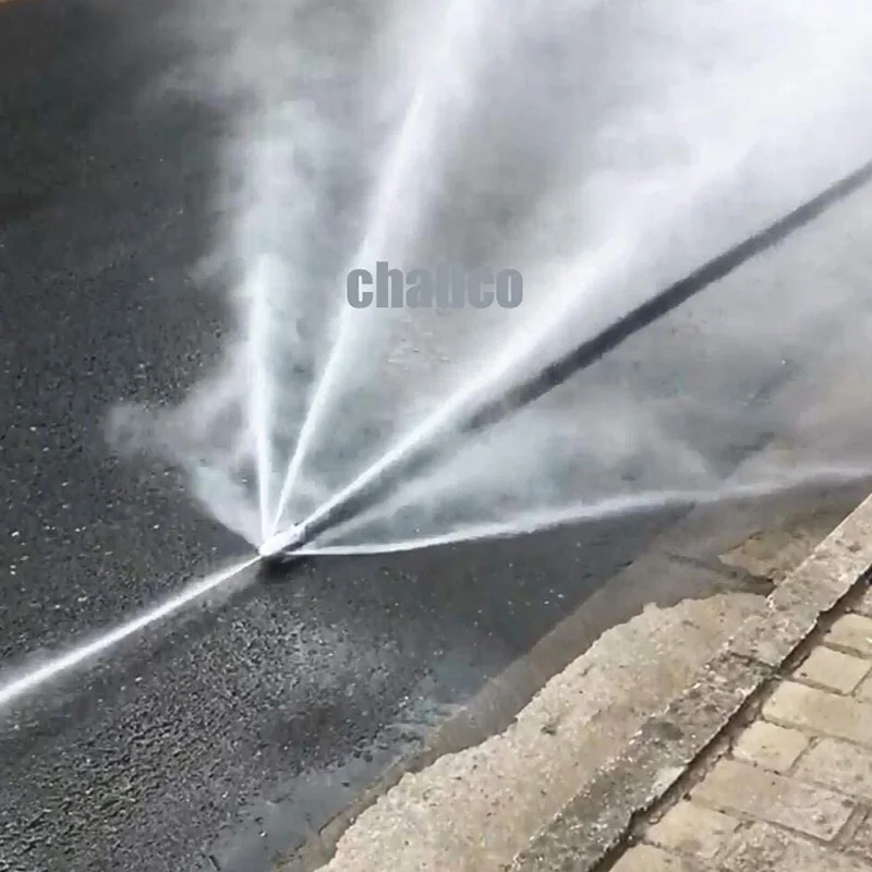 Pressure Washer Sewer Jetter Nozzle with Stainless Steel, Durable Design Sewer Jet Nozzle,1/4Inch Quickly Connector 3
