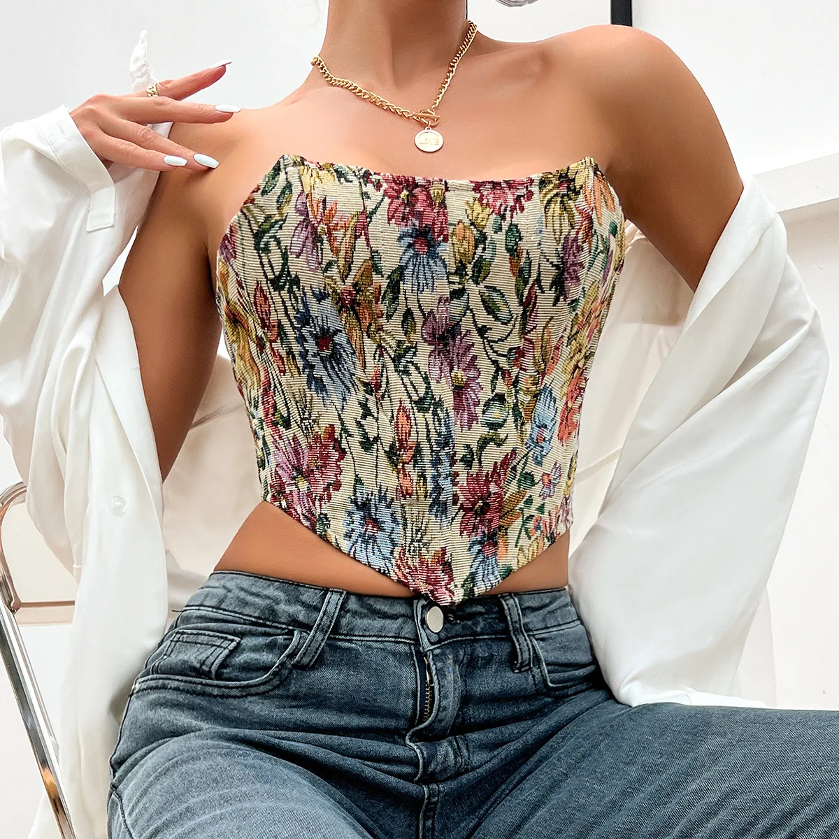 vintage bustier top