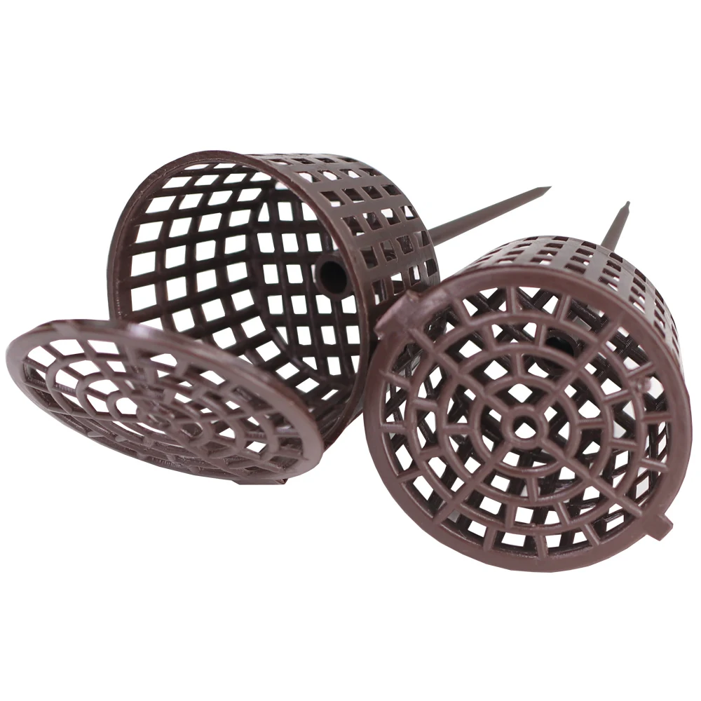 Fertilizer Baskets with Lid 10/50PCS Reusable Portable Safe Non-Toxic for Bonsai Plant Flower Orchid Small Nursery Container Pot hydroponic planting basket