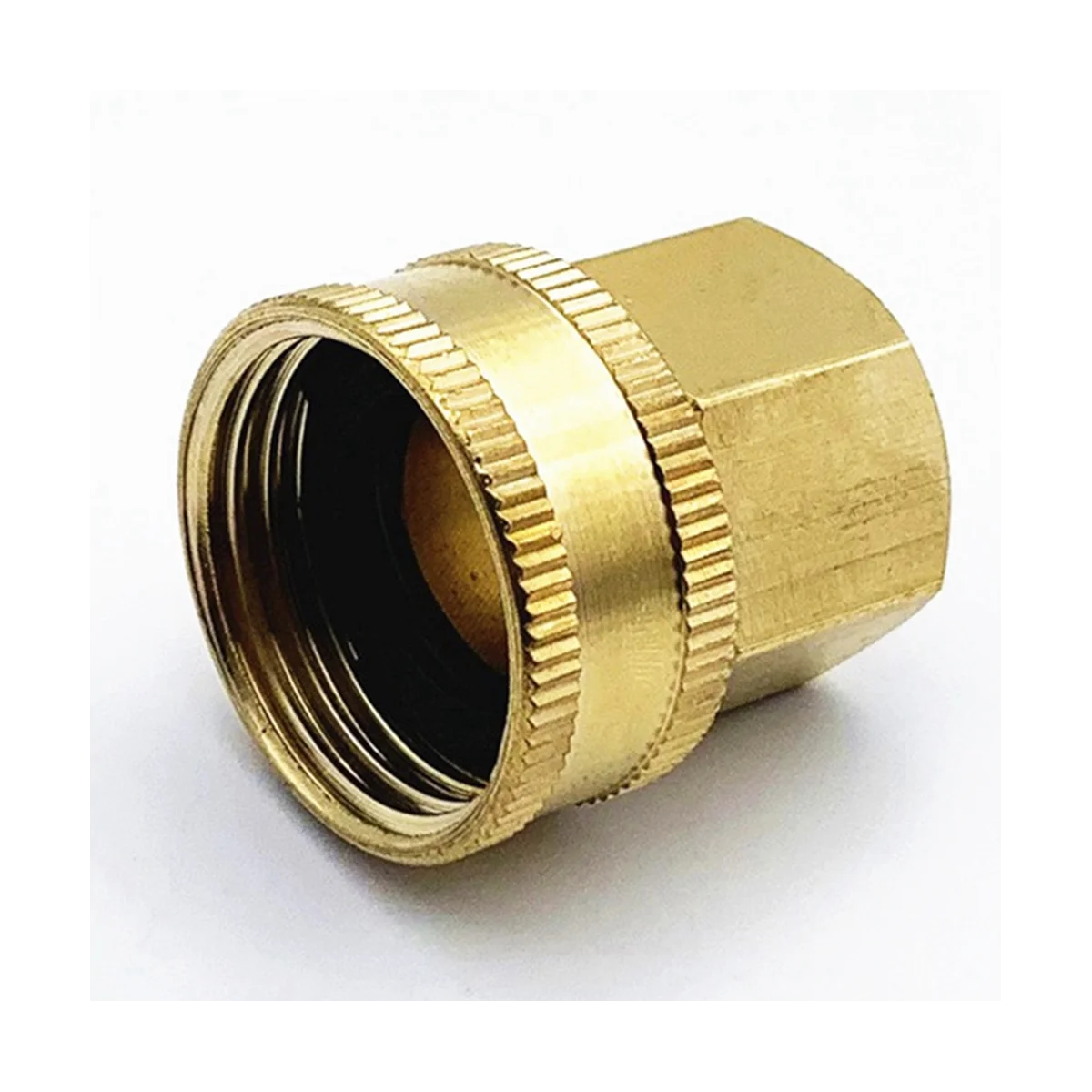 20PCS Garden Hose Fittings Threaded Swivel 3/4 Inch Ght to 1/2 Inch Npt Water Hose Adapter Fitting with Rubber Gasket 5