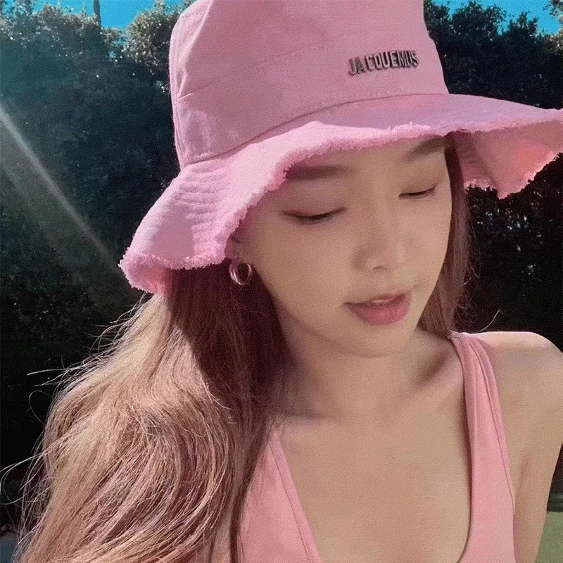 

Bob Summer Bucket Hat Women Fashion Bob Chapeau Bucket Hats Climbing Outdoor Sport Sunscreen Fisherman Cap Women Chapeau