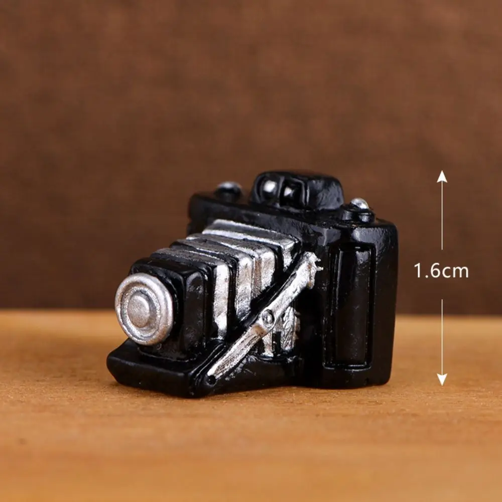 Doll Houses Figure Retro Nostalgic Figurine Mini Retro Dollhouse Figurine Ornaments Miniature Creative Camera Miniatures Model 5