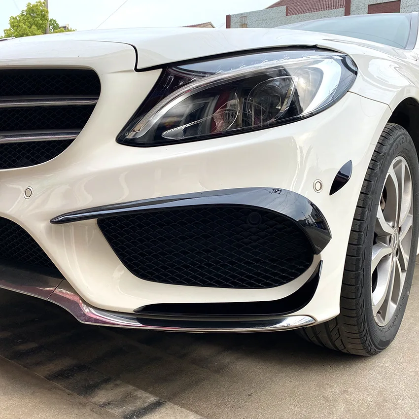 

Сплиттер переднего бампера автомобиля Mercedes Benz C-Class W205 S205 C205 2015-2018 C200 260 C43 AMG