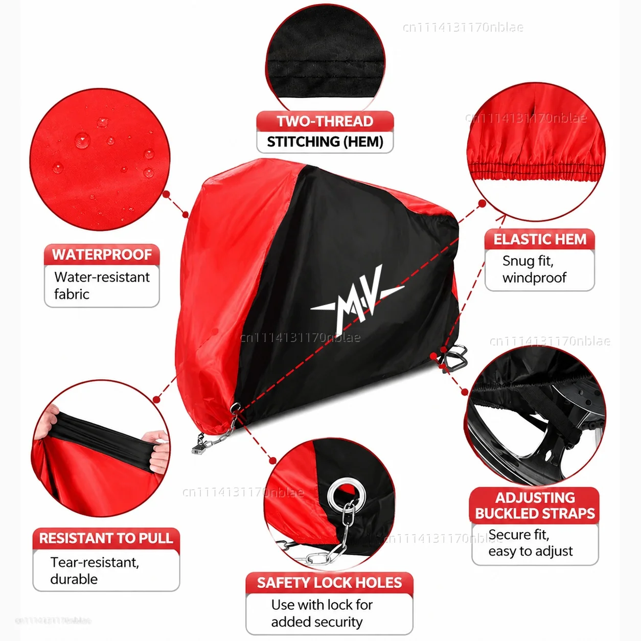 Waterproof Dustproof UV Protection Motorcycle Cover