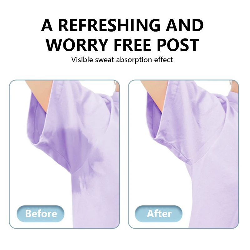Invisible Sweat Shields Underarm Cotton Pads For Summer_voghion.com