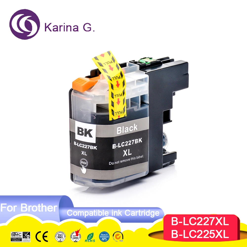 Compatible Ink Cartridge for LC227 LC225 suit For DCP-J4120DW MFC-J4420DW MFC-J