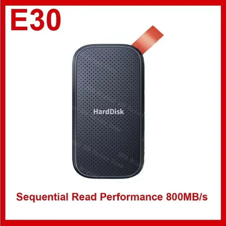thumbnail image 1 of Disco duro de estado sólido portátil de 256 TB, E30, E61, E81, 480 GB, 512 GB, 1 TB, 2 TB, 4 TB, disco flash de 32 TB y 64 TB, USB 3.2, PSSD externo para PC, 1 of 5
