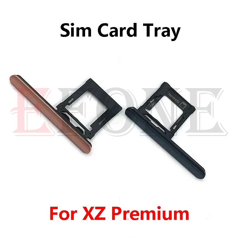 ソニーの Xperia XZ プレミアム Sim カードスロットトレイホルダー Sim
