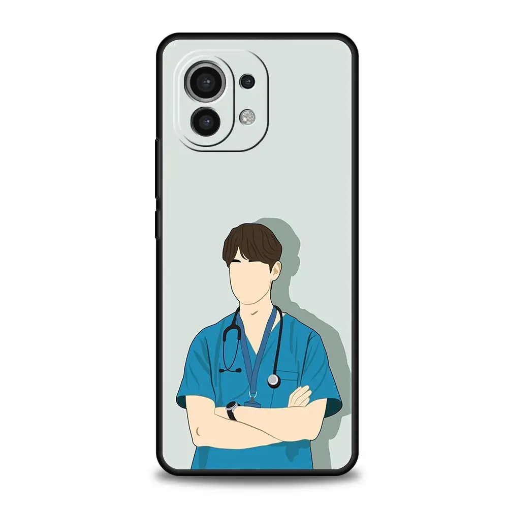 Medical-Themed Soft Phone Case for Healthcare Professionals