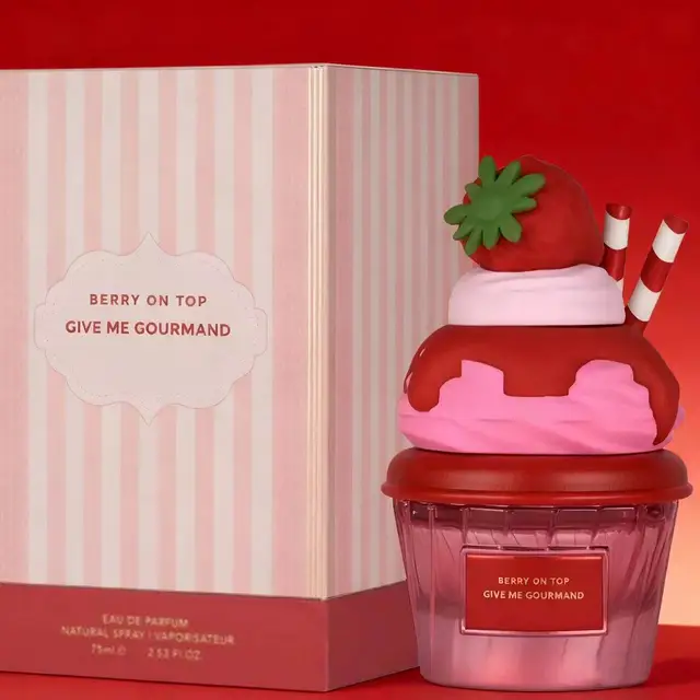 Parfum 75ml le plus vendu, parfum pour femmes Ice Cream, vaporisateur, phéromone, longue tenue, bonbon sucré, attire les femmes, cadeau d'anniversaire 1