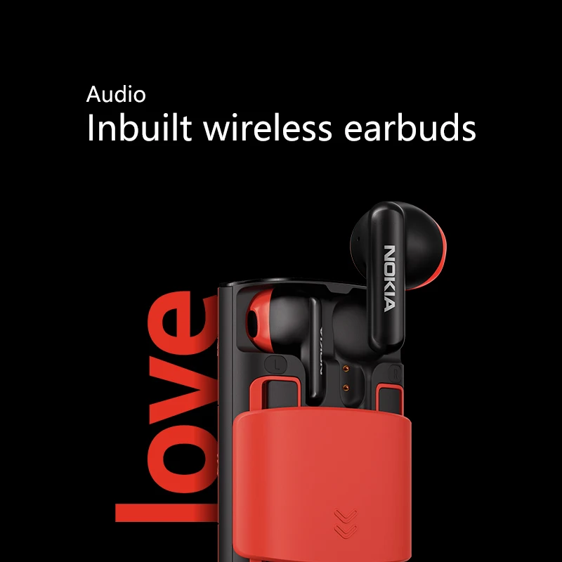 Original New Unlocked Nokia 5710 XpressAudio Built-In Wireless Earbuds 4G MP3 Player Music Buttons 2.4