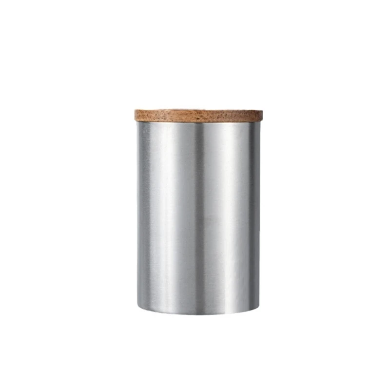

C63B Stainless Steel Tea Box Coffee Bean Storage Tanks Large Capacity Coffee Jar