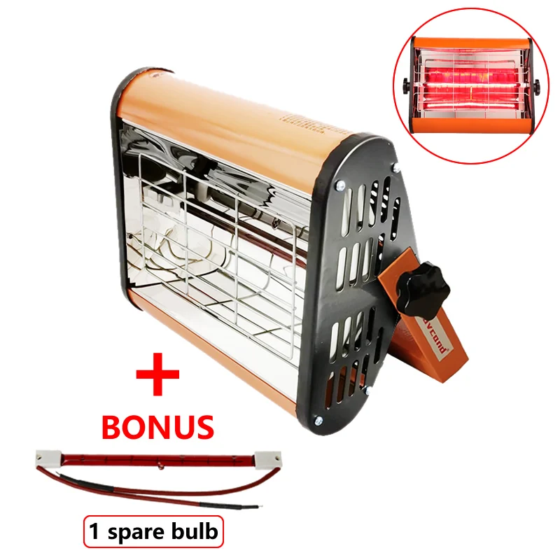 800W Portable Shortwave Infrared Lamp Handheld Electric Heater for Car  Paint Drying in Garage or Bodyshop 220V - AliExpress